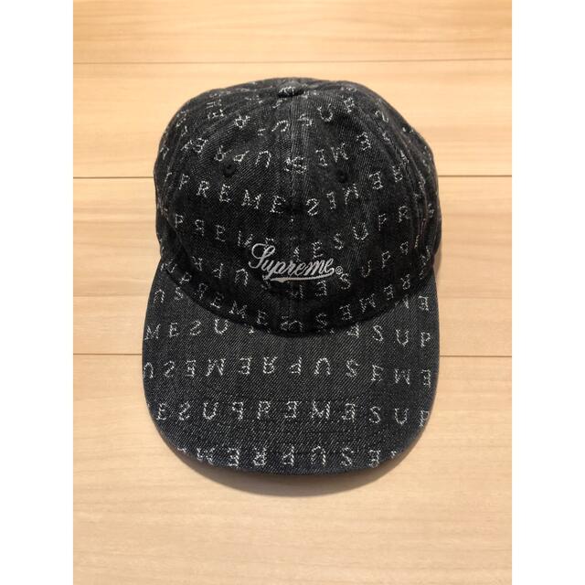 メンズシュプリーム　Jacquard Logos Denim 6-Panel