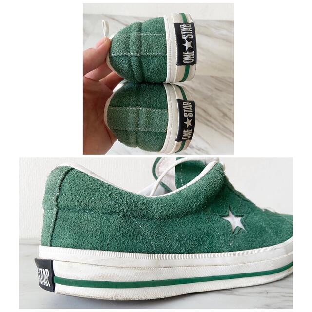 2010's converse 1974復刻モデル 緑 ワンスター スニーカー