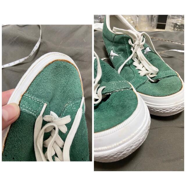 2010's converse 1974復刻モデル 緑 ワンスター スニーカー