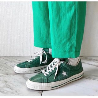 コンバース(CONVERSE)の2010's converse 1974復刻モデル 緑 ワンスター スニーカー(スニーカー)