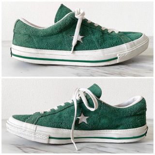 2010's converse 1974復刻モデル 緑 ワンスター スニーカー