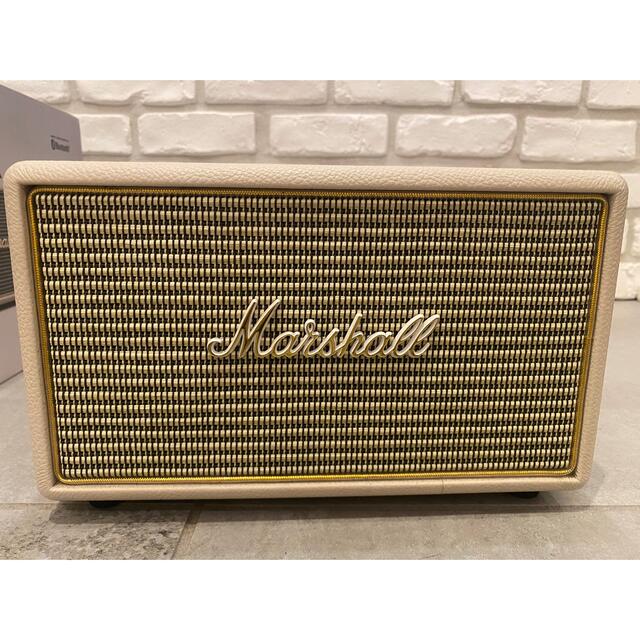 FRANKLIN&MARSHALL(フランクリンアンドマーシャル)の【廃盤品】Marshall ACTON ホワイト スマホ/家電/カメラのオーディオ機器(スピーカー)の商品写真