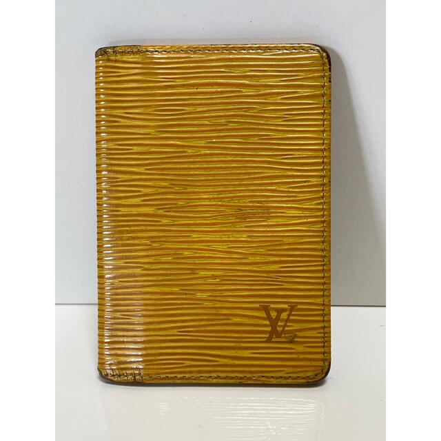 LOUIS VUITTON(ルイヴィトン)のルイヴィトン　エピ　カードケース　定期ケース　イエロー レディースのファッション小物(名刺入れ/定期入れ)の商品写真