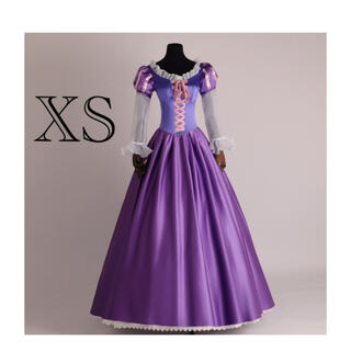 現品限り‼︎塔の上のラプンツェル 髪長姫 コスプレ衣装　XS(衣装)