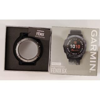 ガーミン(GARMIN)のしらきはさむい様専用GARMIN FENIX 6X PRO DUAL POWER(腕時計(デジタル))