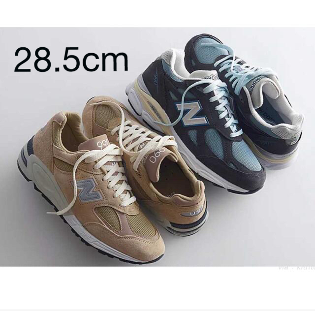 Kith × NewBalance 990V3 "CL"+990V2 "Tan"