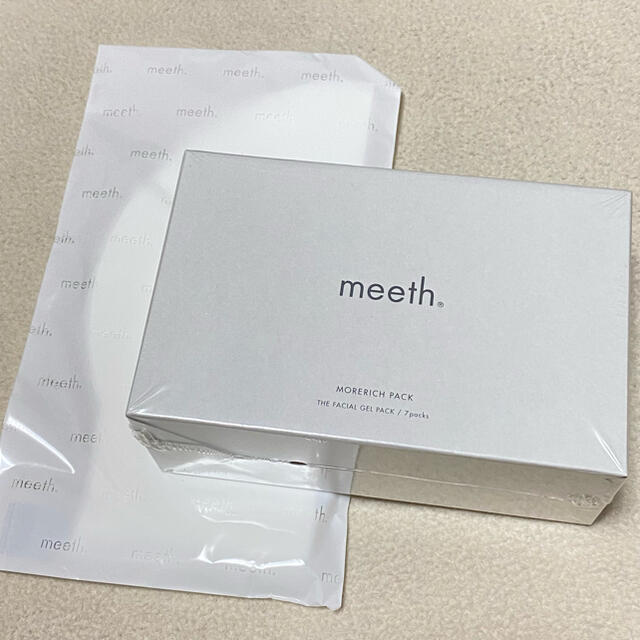 meeth モアリッチパック フェイシャルジェルパック 炭酸ガスパック-