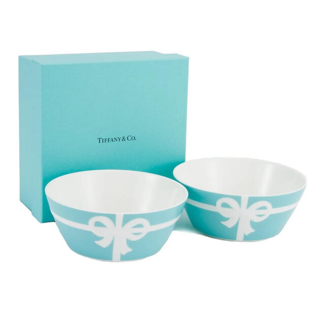 Tiffany & Co.(ティファニー)のティファニー TIFFANY＆Co.ボウルセット♡ インテリア/住まい/日用品のキッチン/食器(食器)の商品写真