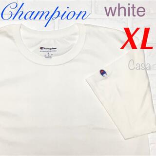 チャンピオン(Champion)のチャンピオン　半袖Tシャツ　定番　champion ホワイト　XLサイズ　ロゴT(Tシャツ(半袖/袖なし))