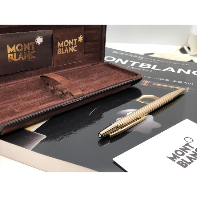 MONTBLANC(モンブラン)の金運を引き寄せる総金張りノブレス価値ある初期型歴史的名品No1947★モンブラン インテリア/住まい/日用品の文房具(ペン/マーカー)の商品写真