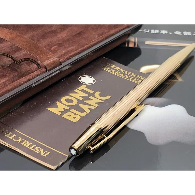 MONTBLANC(モンブラン)の金運を引き寄せる総金張りノブレス価値ある初期型歴史的名品No1947★モンブラン インテリア/住まい/日用品の文房具(ペン/マーカー)の商品写真