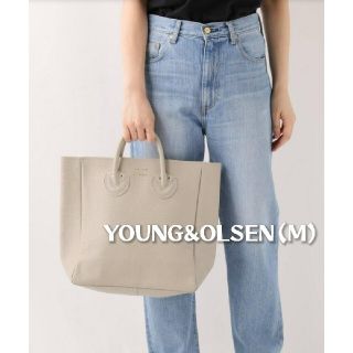 ヤングアンドオルセン(YOUNG&OLSEN)のYOUNG&OLSEN EMBOSSED レザートートバック M(トートバッグ)