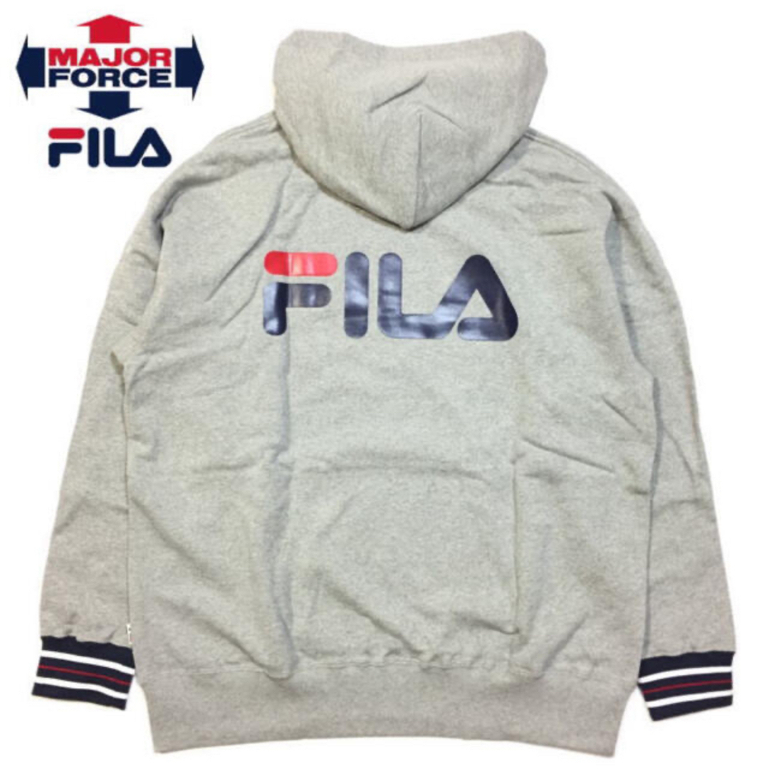 FILA(フィラ)の新品 裏毛 ２ＸＬ FILA フィラ × メジャーフォース ロゴプルパーカー メンズのトップス(パーカー)の商品写真