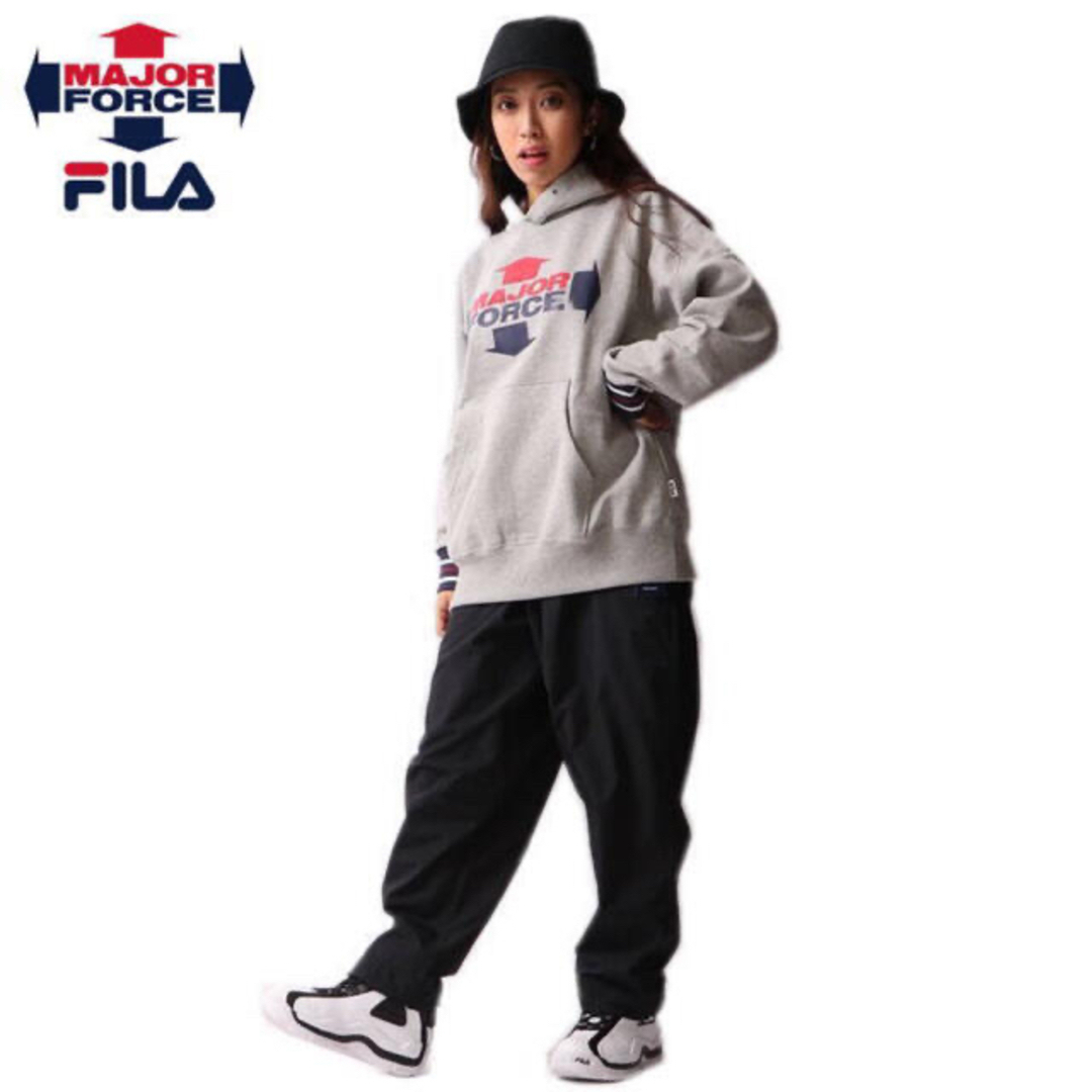 FILA(フィラ)の新品 裏毛 ２ＸＬ FILA フィラ × メジャーフォース ロゴプルパーカー メンズのトップス(パーカー)の商品写真