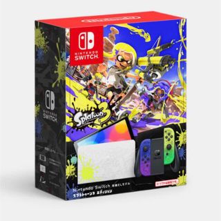 ニンテンドースイッチ(Nintendo Switch)のNintendo Switch 本体 有機EL スプラトゥーン3エディション(家庭用ゲーム機本体)