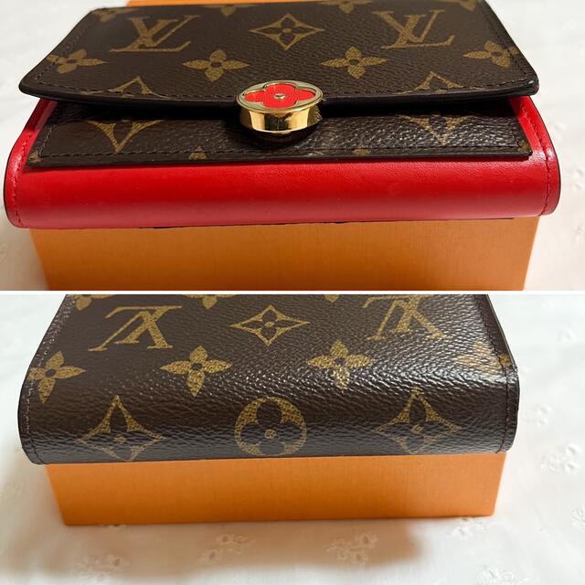 LOUIS VUITTON(ルイヴィトン)の【専用】LOUIS VUITTON   ポルトフォイユフロールコンパクト レディースのファッション小物(財布)の商品写真