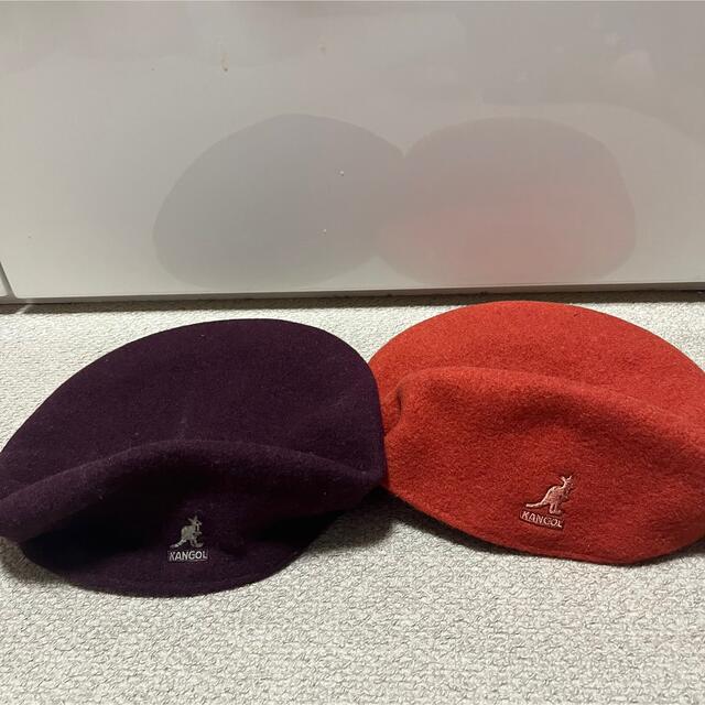 KANGOL(カンゴール)のカンゴールハンチングベレー帽　2個セット レディースの帽子(ハンチング/ベレー帽)の商品写真