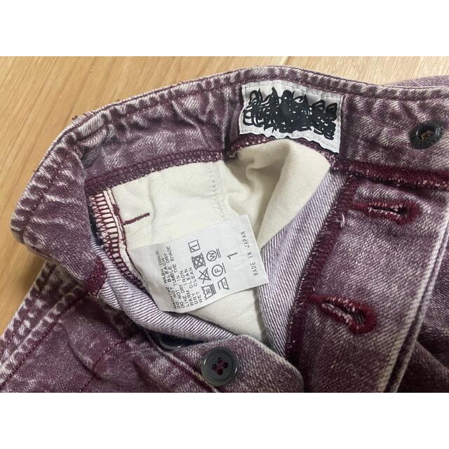 最終値下げ!CLASS pool by class ブリーチ加工デニムパンツ 売れ筋が