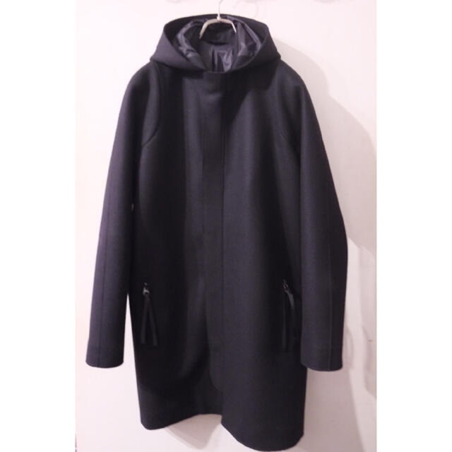 Acne Studios 名作 MILTON フーデッドコート 紺 46