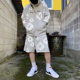 「 S ブラック 22AW レディメイド × デニムティアーズ ハーフ