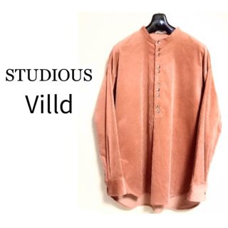 ステュディオス(STUDIOUS)の連休SALE⭐STUDIOUS⭐Villd⭐コーデュロイプルオーバーシャツ(シャツ/ブラウス(長袖/七分))