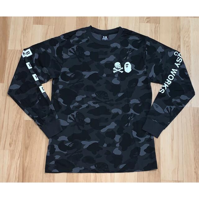 A BATHING APE(アベイシングエイプ)の★激レア★ APE × neighborhood ネイバーフッド Tシャツ L メンズのトップス(Tシャツ/カットソー(七分/長袖))の商品写真