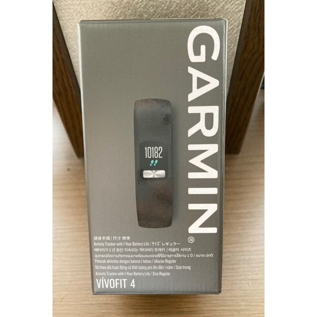 GARMIN Vivofit4 Black レギュラーサイズ