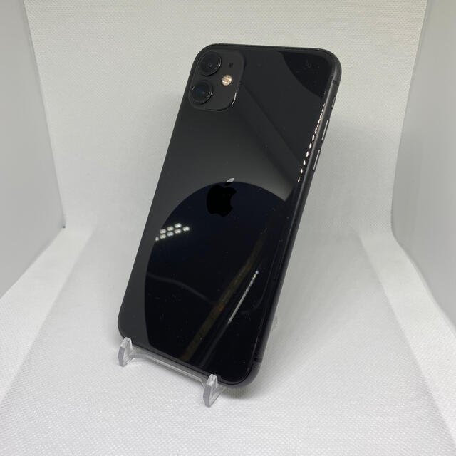 iPhone(アイフォーン)のiPhone11 64GB SIMフリー　ブラック スマホ/家電/カメラのスマートフォン/携帯電話(スマートフォン本体)の商品写真