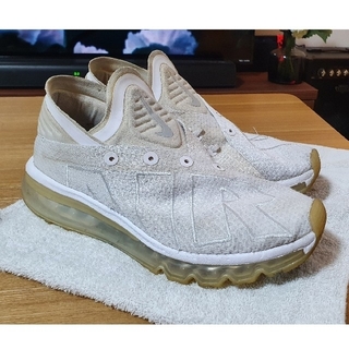 ナイキ(NIKE)の【NIKE AIR MAX FLAIR】白×白 26.5cm(スニーカー)