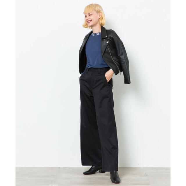 格安店 STUDIOUS シープスキン ダブルライダース レザージャケット