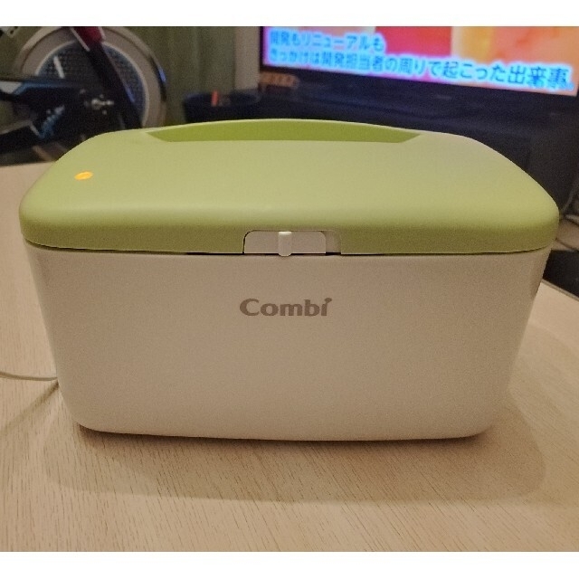 combi(コンビ)のCombi クイックウォーマー おしりふき温め器 キッズ/ベビー/マタニティのおむつ/トイレ用品(ベビーおしりふき)の商品写真