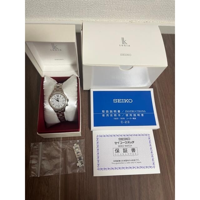 セイコー　SEIKO ルキア　SSVV035　電波ソーラーSSVV035付属品