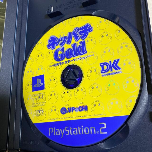 PlayStation2(プレイステーション2)のPS2ソフト　ネッパチGold 〜CRモンスターマンション〜 エンタメ/ホビーのゲームソフト/ゲーム機本体(家庭用ゲームソフト)の商品写真