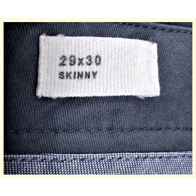 GAP(ギャップ)の【GAP】(29×30)スキニーパンツ　薄藍色　 メンズのパンツ(チノパン)の商品写真