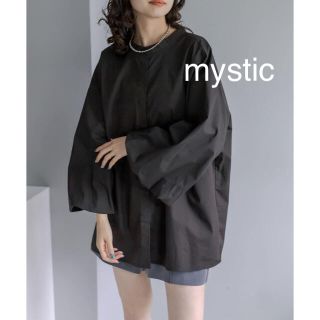 ミスティック(mystic)の【mystic】バックシャンバルーンシャツ(シャツ/ブラウス(長袖/七分))