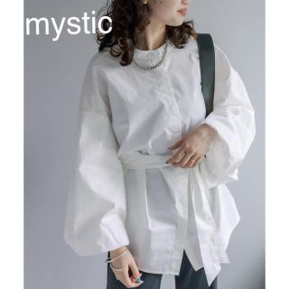 ミスティック(mystic)の【mystic】バックシャンバルーンシャツ(シャツ/ブラウス(長袖/七分))