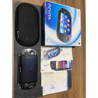 プレイステーションヴィータ(PlayStation Vita)のSONY PlayStationVITA 本体  PCH-1000 ZA01(携帯用ゲーム機本体)