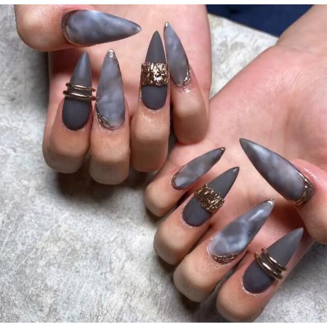 799円 ネイルチップ ターコイズ マーブル ♡A Nail♡ www