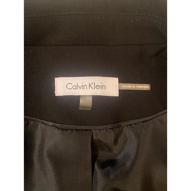 Calvin Klein(カルバンクライン)のCalvin Klein テーラードジャケット 紺色ブレザー 金ボタン 紺ブレ レディースのジャケット/アウター(テーラードジャケット)の商品写真