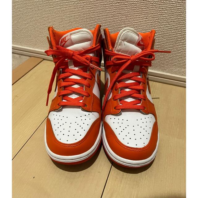 NIKE(ナイキ)の【23cm】NIKE WMNS DUNK HIGH ORANGE BLAZE レディースの靴/シューズ(スニーカー)の商品写真