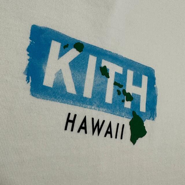 KITH HAWAII   BOX LOGO TEE-TOFU  ハワイ限定　L