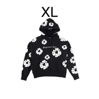 レディメイド(READYMADE)の☆XL☆ブラック☆22AW☆レディメイド × デニムティアーズ☆フーディ☆(パーカー)