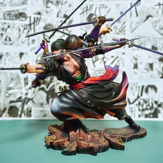 POP MAXIMUM ロロノア・ゾロ ver.鬼気 九刀流 フィギュア citerol.com.br