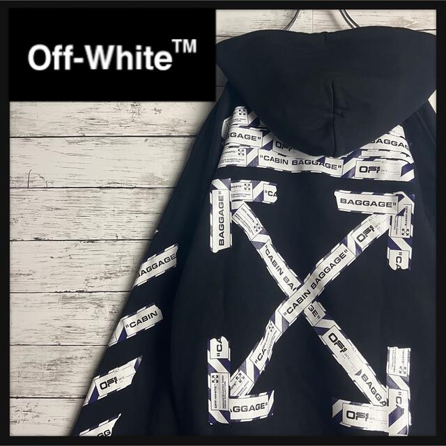 OFF-WHITE - 【即完売モデル】OFF-WHITE 確実正規品 クロスアロー 両面