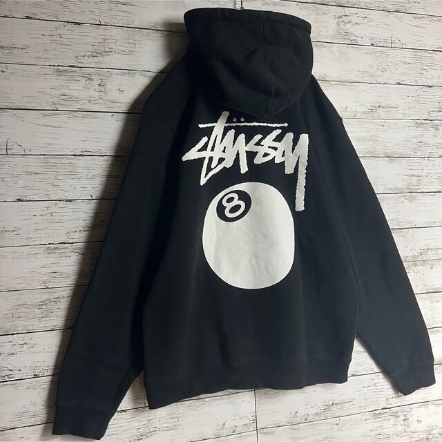 STUSSY ステューシー　SSリンク　8ボール　パーカー　スエット　フーディー