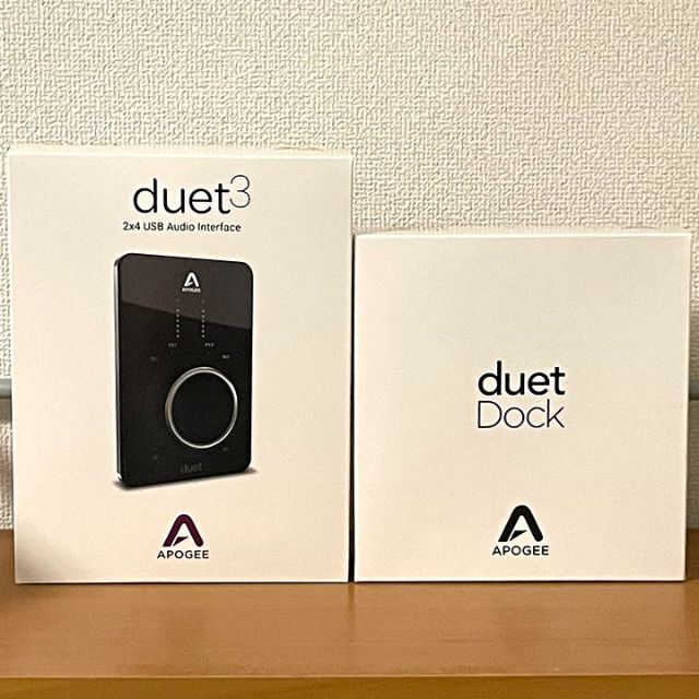 【新品】APOGEE Duet3 Advanced Edition 楽器のDTM/DAW(オーディオインターフェイス)の商品写真