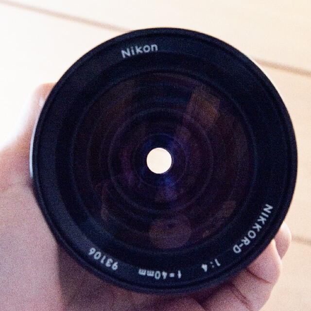 Nikkor-D 40mm f4 ブロニカ用 FRキャップ付 Nikkor-D 40mm f4 ブロニカ用 FRキャップ付