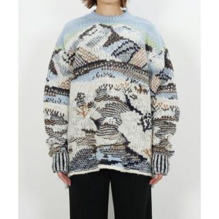 マメ(mame)のmame kurogouchi spring knitted pullover(ニット/セーター)