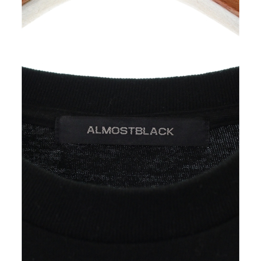 ALMOSTBLACK Tシャツ・カットソー 2(M位) 黒 2