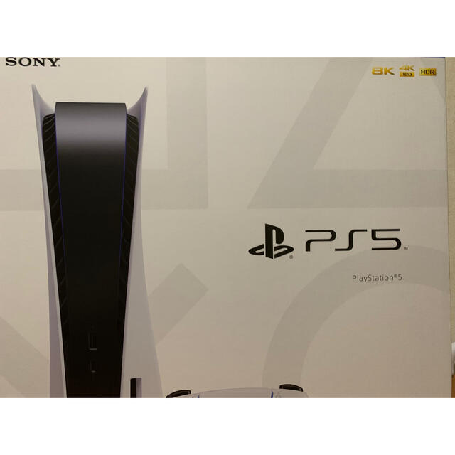 PlayStation(プレイステーション)のPlayStation5 PS5 本体 CFI-1200A01 エンタメ/ホビーのゲームソフト/ゲーム機本体(家庭用ゲーム機本体)の商品写真